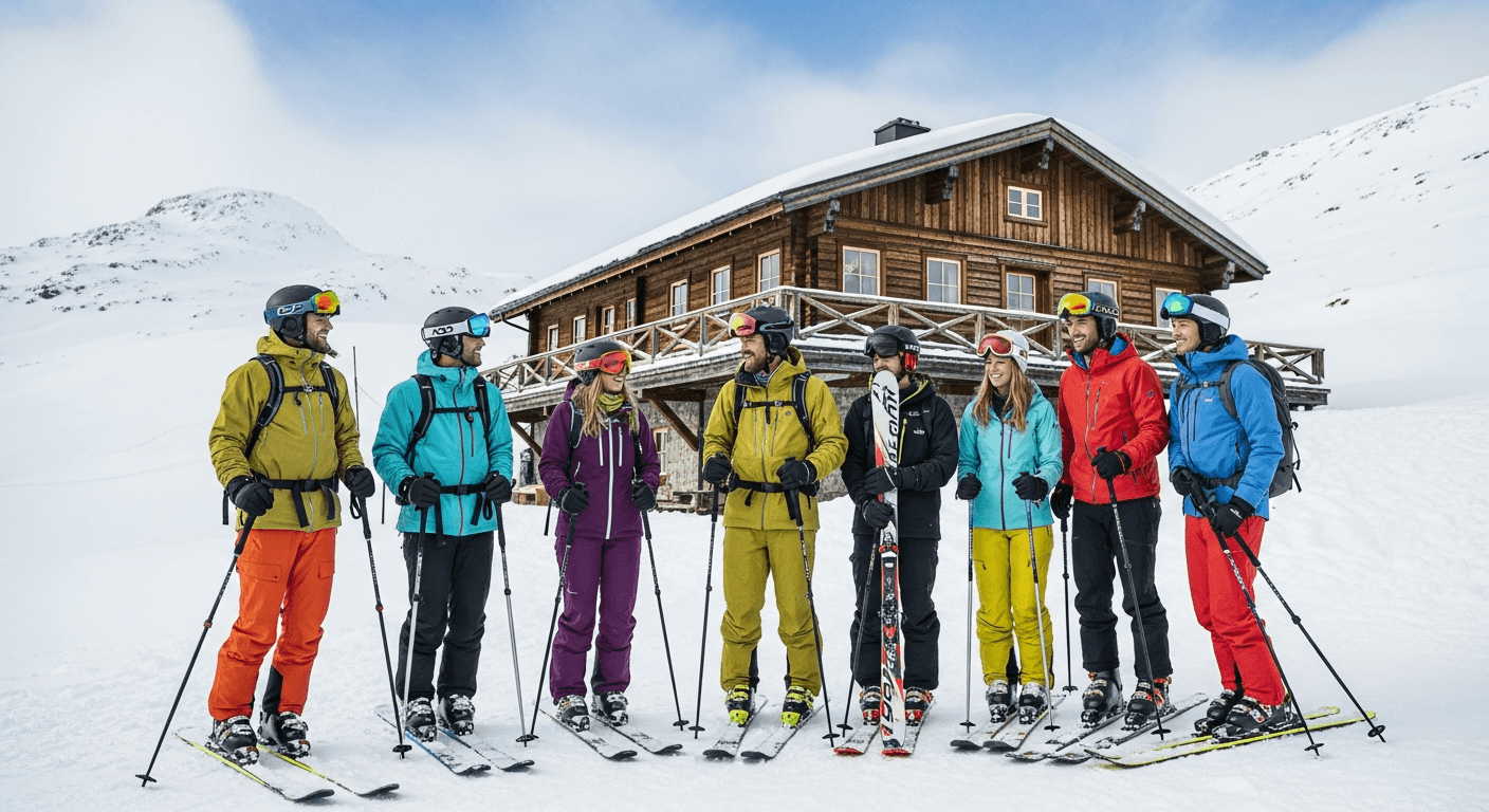 Ski trip group payment app — Pooled